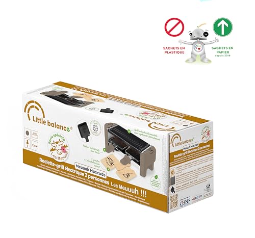 LITTLE BALANCE Raclette 2 personnes Meuuuh...! muscade 8693 - vue 8