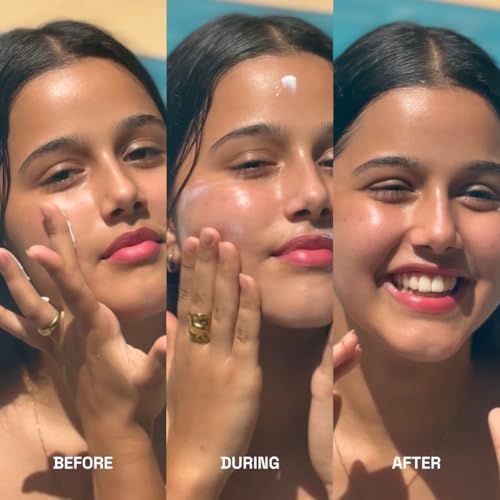 Image of Sammmm SUNNYSIDE Sunscreen SPF 50 PA++++(45g) For Young Skin | UVA /UVB, Blue Light & Pollution Defense | Light Weight, Non-Greasy Sunscreen SPF50 Gel with Vitamin C | No White Cast| For All Skin Types