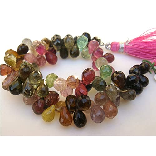 Tourmaline briolette naturelle LKBEADS pour créer des bijoux bohèmes élégants en atelier