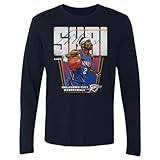 500 LEVEL SGA OKC Thunder Men's Long Sleeve T-Shirt - Shai Gilgeous-Alexander Oklahoma City Thunder Premiere (Navy, XL)