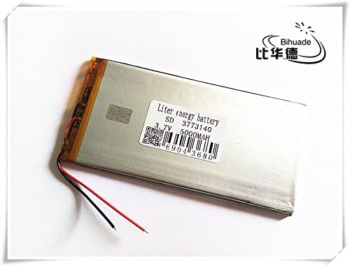 3.7V 5000mAh 3773140 Lithium Polymer Li-Po Rechargeable Battery for MP4MP5 GPS PSP Mobile Video Game