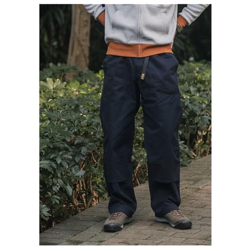 Double Front Elastic Waistband Climbing Pants2