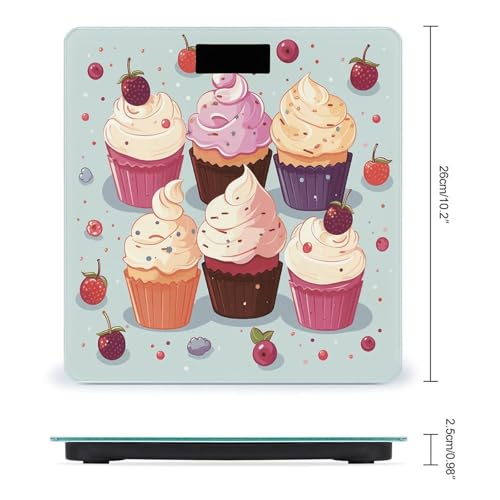 Báscula Digital de Baño con Plataforma de Vidrio Templado miniatura 2