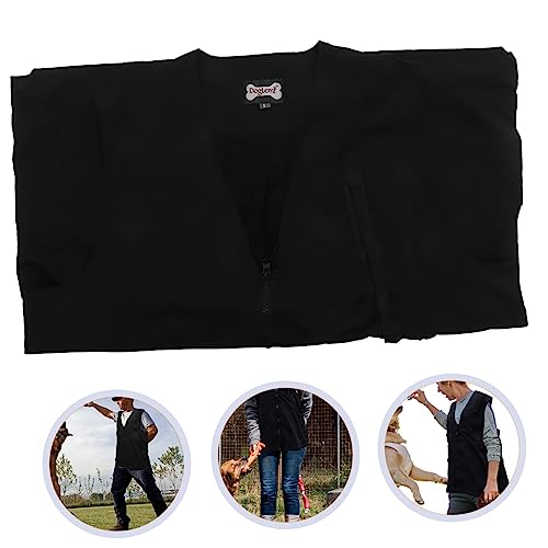 GRIRIW Hundetrainer Weste Mit Verstellbarem Brustgurt Und Fronttaschen Outdoor Trainingsweste Für Hundehalter Mit Großer Rückentasche Praktische Hundesportweste Für Indoor Und Outdoor Tra