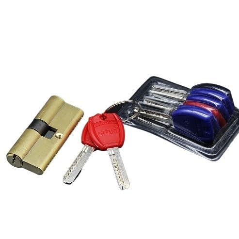 Bombin Cerradura Seguridad Cilindro de puerta de 65-105MM, Hardware de seguridad, cilindro de cerradura compensada, llave AB, entrada antirrobo, cerradura de puerta de latón, núcleo extendido personal