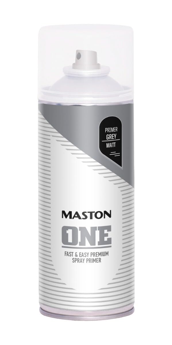 Maston Grey Spray Paint One - Primer 400Ml