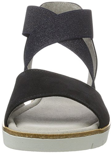 Gabor Shoes Fashion, Sandali con Zeppa Donna, Blu