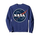 18NASA00224A-001 NASA Vintage Distressed Logo C1 Sudadera