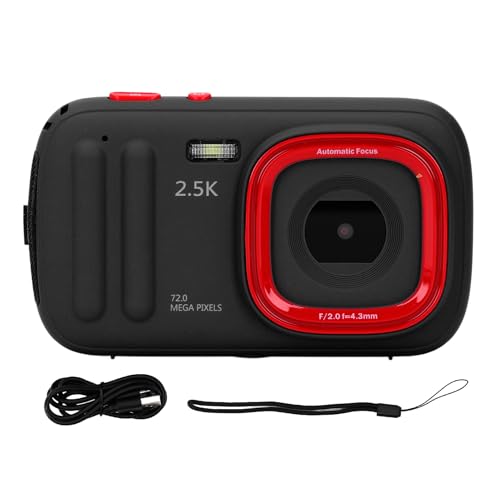 Cámara digital Cuifati 72MP 2.5K pantalla IPS y zoom 16X