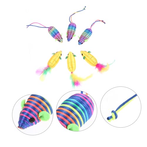 Juguetes de ratón para gato con material seguro y diseño de simulación LOLIPPYY 7