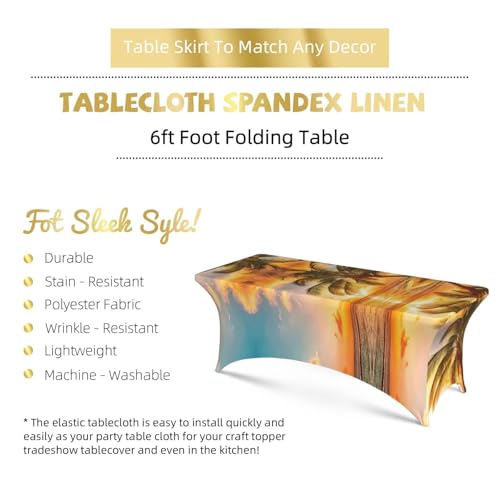 Nappe extensible lavable 1,8 m stretch sans repassage - 6