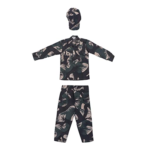 Image of Raj Costume Boys Superhero Costume Set with Mask | Blue Red Full Sleeve T-Shirt & Track Pants | Kids Fancy Dress for Birthday Party, School Function | Stretchable Comfortable | 6-7 Years