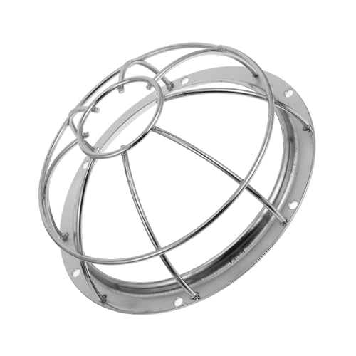 UKCOCO Protector de Lámpara de Hierro Resistente Jaula de Malla Metálica Anticollision para Bombillas Cubierta de Pantalla Metálica para Luz de Techo Fácil Instalación y Uso Prolongado