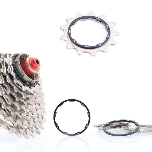 VBESTLIFE Distanzscheibe für Schwungradkassette, 1,85 Mm Freilaufnaben-Distanzscheibe – Fahrrad-Tretlagerachsen-Unterlegscheibendichtung für Mountainbike-Rennrad