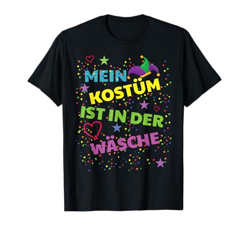 Karneval Kostüm Kostüm ist in der Wäsche Faschingskostüm T-Shirt