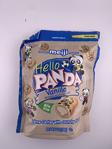 Meiji Hello Panda Cookies Variety Pack- 4 Flavors Of Hello Panda Snacks And Hi Chew Sticks. Hello Panda Chocolate, Vanilla, Strawberry, And Caramel. Hi Chew Strawberry And Grape By Inspired Candy. #TOP2