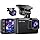 Dash Cam Front and Rear, 2.5K+1080P Dual Dash Camera for Cars, 2’’ Display Mini Car Camera, G-Sensor Dashcam, Night Vision, 24H Parking Mode, Loop Recording, 170°Wide Angle