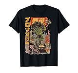 Japanese Japan Kaiju Gemüse Brokkoli Anime T-Shirt