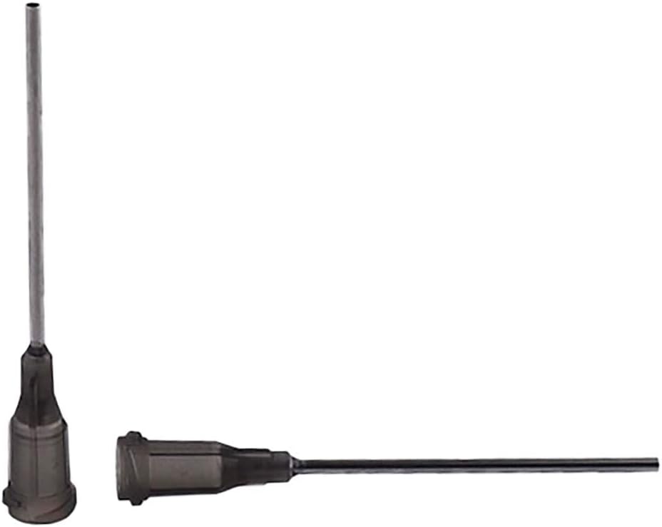 16G 1.5 Inch W/ISO Standard Precision Passivated S.S Dispense Tip with PP Hub,Glue Dispensing Needle Tips Pack of 1000