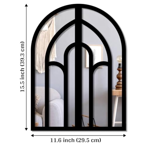 Image of Sehaz Artworks Home Decoration Items for Living Room | Decorative Mirror for Wall Decorations | Wall Hanging Decoration | Jharokha Wall Decor Item for Living Room | Wall Decor Items for Bedroom