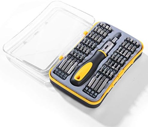 Suptools 58 in 1 Ratcheting With Bits-Multifunctional Screwdriver Kit With Replaceable Drill Bits-Professional Tool Kit With Case For Computer,Furniture£¨56 Bits£ ¡­