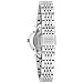 Bulova Ladies Classic Mini 2-Hand Quartz Watch, Diamond, Stainless Steel, Mother-of-Pearl Dial, 24.5mm