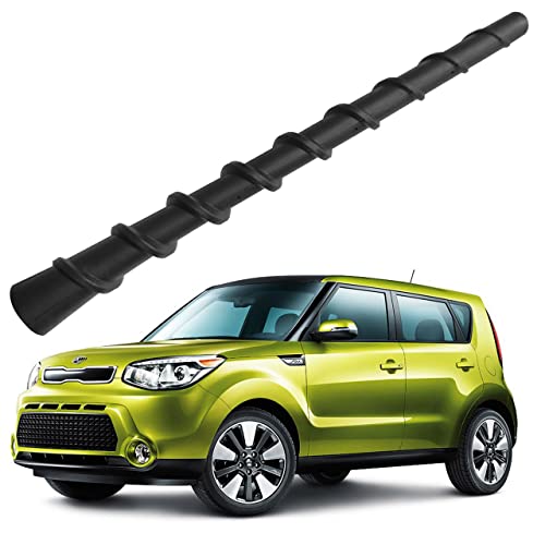 Antena para Kia flexible contra roturas: repuesto de goma espiral para Sportage y Sorento