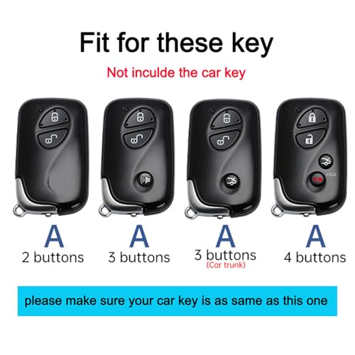 Coque télécommande Lexus étui cuir protection intégrale boutons auto