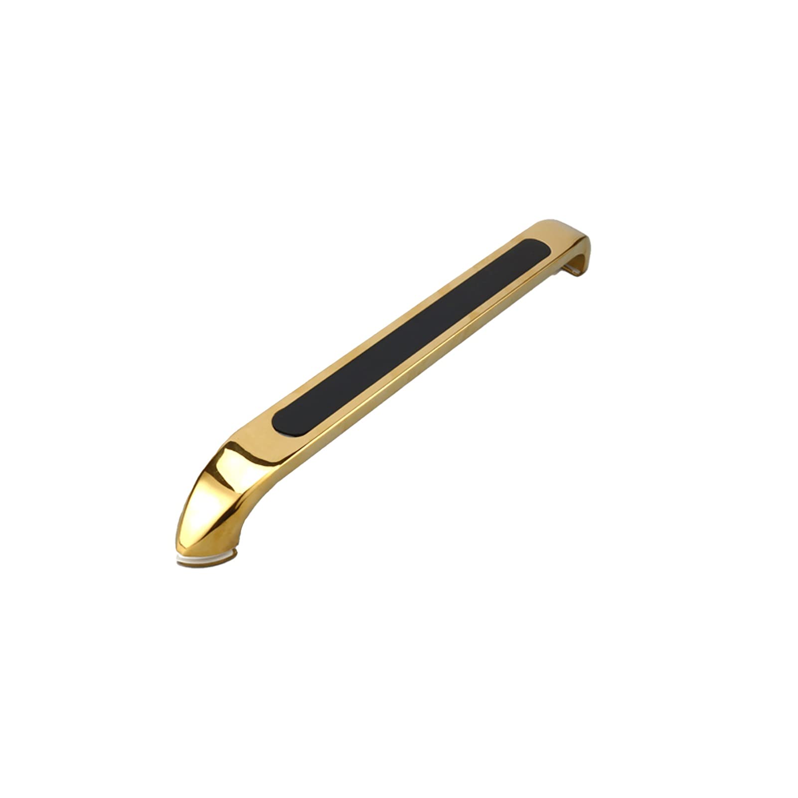 HYLYGFH Push and Pull Glass Door Handle,Heavy Duty Stainless Steel Bathroom Shower Pull Push Door Handles, for Replace Old or Damaged Door Handles - Gold (Size : 440mm)