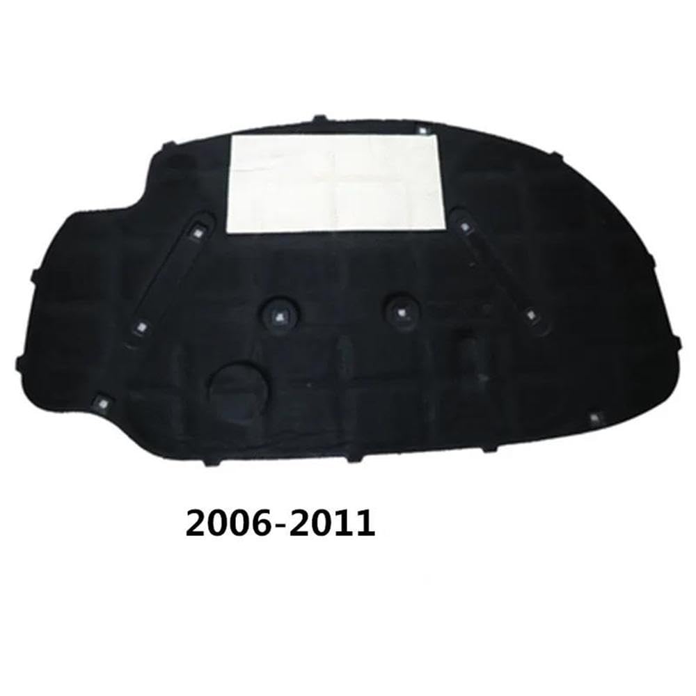 Części samochodowe 1 partia składana wysyłka do Jetta MK5 MK6 MK7 2006-2022 izolacja cieplna maski samochodowej bawełniana mata dźwiękoszczelna (Tylea)