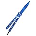 Ranstac Cuchillo de Entrenamiento para Amante de CSGO Acero Inoxidable CS/HDD12 (Azul)