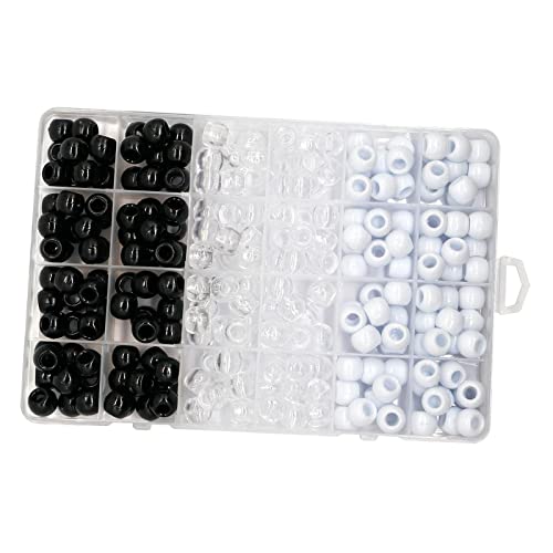 Perles assorties 240 pcs mixte transparent pour vos ateliers créatifs familiaux