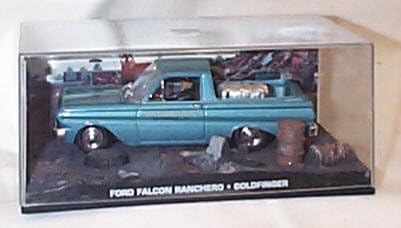 james bond 007 ford falcon ranchero goldfinger film scene 1.43 scale diecast model by universal hobby