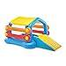Intex Cabin Island with Slide & Removable Sides, Inflatable Play Center, 110" X 68" X 48", for Ages 9+