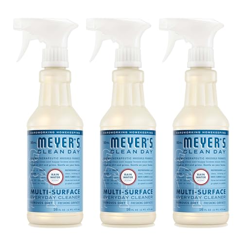 Image of MRS. MEYER'S CLEAN DAY All-Purpose Cleaner Spray, Rain Water, 16 fl. oz - Pack of 3