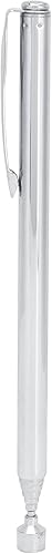 Miniatura 6 de Fydun 2 libras. Pluma de recogida magnética permanente Menos herramienta telescópica de acero para recogida amplia gama de usos (plata)