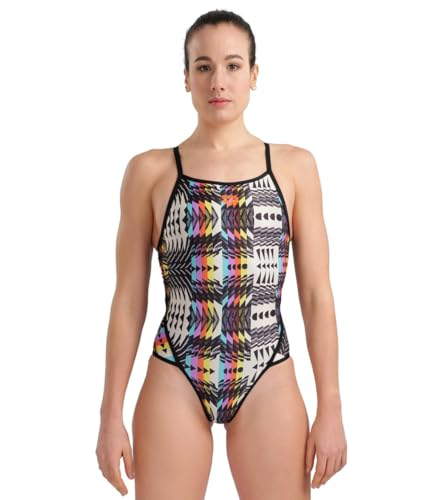 Maillot de bain une pièce femme Arena résistant au chlore Super Fly Back Allover anti-usure