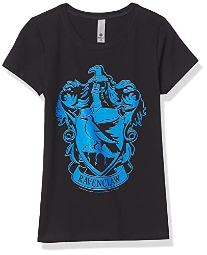 Harry Potter Simple Raven Girl's Solid Crew Tee