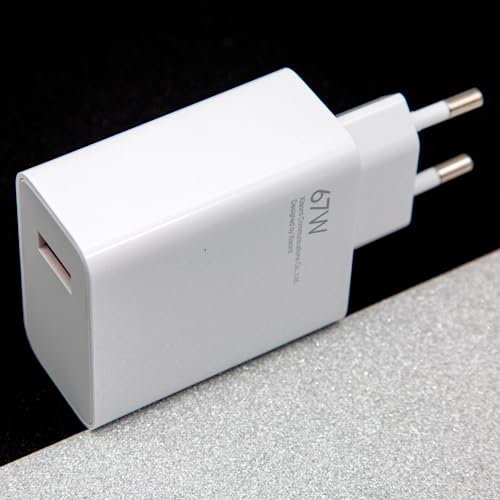 Kit Carregador E Cabo Compatível Xiaomi Mi Turbo 67w POCO X3 X4 X5