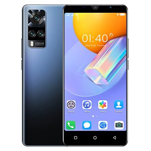Smartphone Offerta del Giorno, 5.0 inch IPS Display, 4GB ROM 128GB Espandibili Cellulare, Android Cellulare Dual SIM Economici Telefoni Mobile ，3G Cute Cellulari (Y53s-Black)