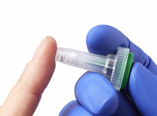 Image of Medline Sterile Safety Lancets with Push-Button Activation, 21G x 1.8 mm, Box of 200: Dependable Blood Sampling Device for Blood Glucose Testing