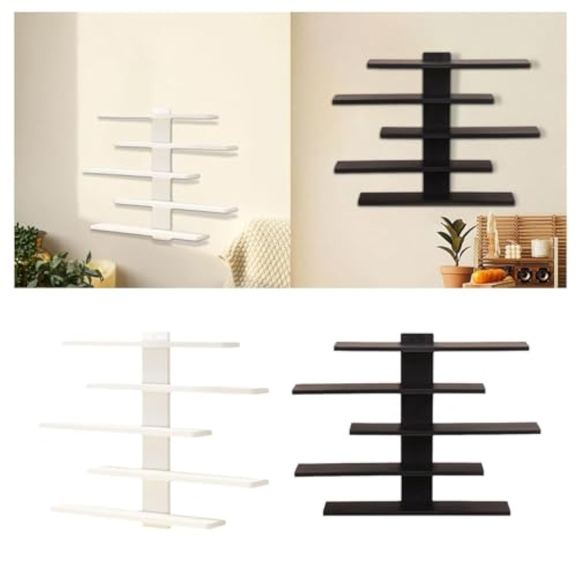 Wall Hanging Display Shelf for Bedroom & Washroom