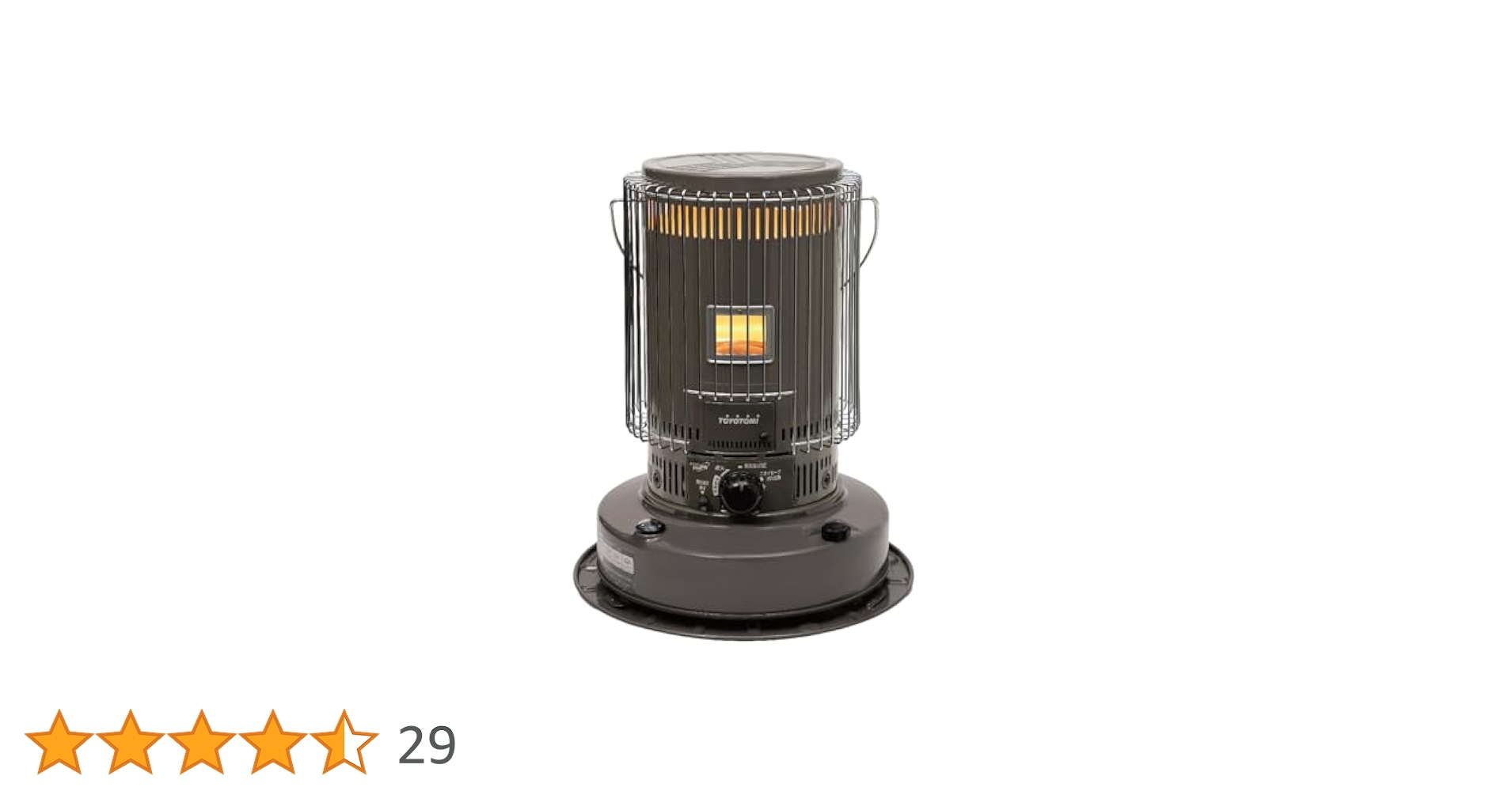 Amazon | 【トヨトミ】対流形 石油ストーブ 高火力 遠赤外線 二