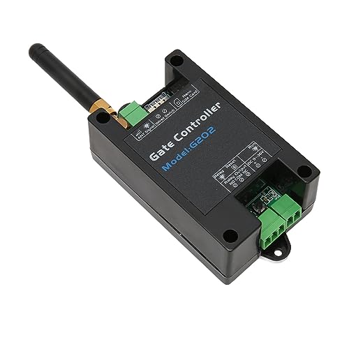 Gugxiom Ouvre-Porte Intelligent à Distance 4G, Télécommande de Porte G202, Appel , Commande SMS, Commutateur de Télécommande GSM, Accessoires de Porte de Garage, Porte