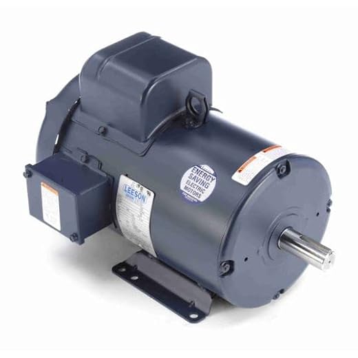 Leeson 5 HP 1440 RPM Motor