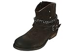 BOOT Replay Kingston Stiefel Stiefeletten Boots Damen Leder, Farbe:Dunkelbraun;Schuhgrößen:36