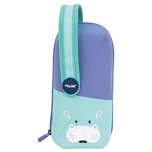 MILAN® Kit 4 estuches con contenido serie especial Fun Animals azul