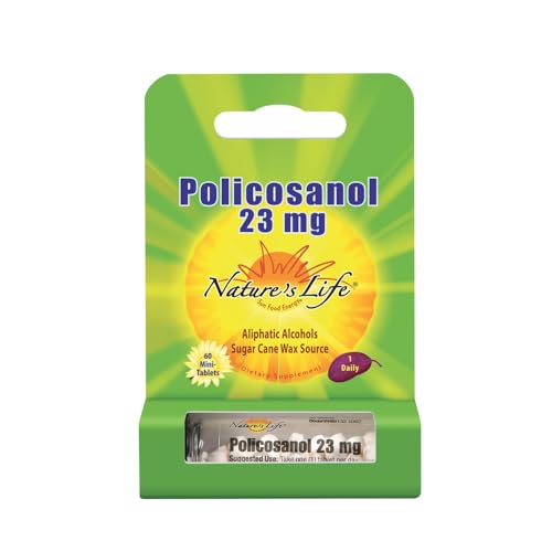 Nature's Life Policosanol 23mg | Support for Cardiovascular Health, Blood