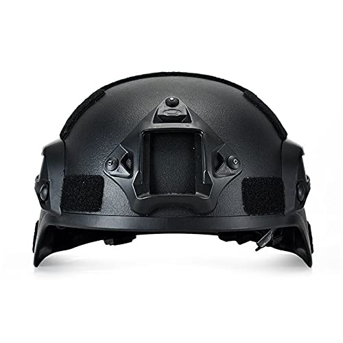 GEQIAN Military Tactical Helmet Cycle Helmet Airsoft Gear Paintball Head Protector Mens Women for Bike Riding - with Night Vision Sport Camera Mount - Image 6