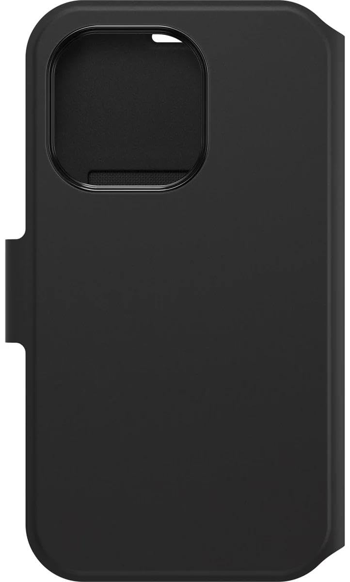 OtterBox Cover per iPhone 14 PRO Max Strada Via, Resistente a Shock e Cadute, Folio Sottile, Morbido al Tatto con Slot Carta di Credito, Testato 2X vs Norme Mil-Std 810G, Nero